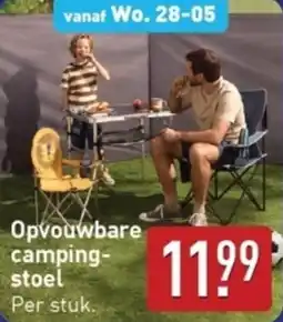 ALDI Opvouwbare campingstoel aanbieding