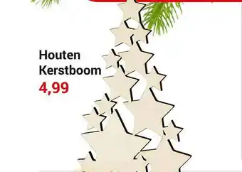 Lobbes Houten Kerstboom aanbieding