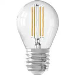 Albert Heijn Majestic Led fil kogel helder E27 40W aanbieding
