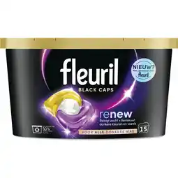Albert Heijn Fleuril Renew black caps aanbieding
