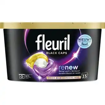 Albert Heijn Fleuril Renew black caps aanbieding