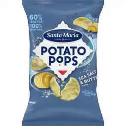 Albert Heijn Santa Maria Potato pops salt & butter aanbieding