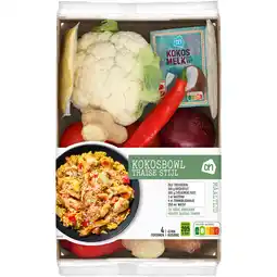 Albert Heijn AH Kokosbowl Thaise stijl verspakket aanbieding