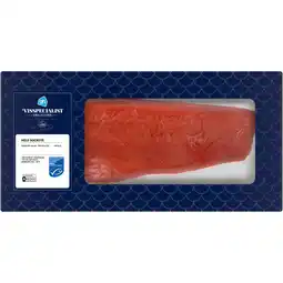 Albert Heijn AH Visspecialist hele sockeye aanbieding