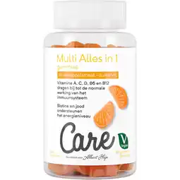Albert Heijn Care Multi gummies sinaasappelsmaak aanbieding