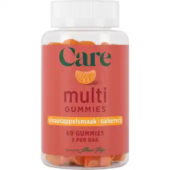 Albert Heijn Care Multi gummies sinaasappelsmaak aanbieding