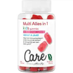 Albert Heijn Care Multi kids gummies aardbeiensmaak aanbieding
