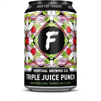 Albert Heijn Frontaal Triple juice punch aanbieding