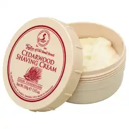 Douglas Taylor of Old Bond Street Shaving Cream Cedarwood aanbieding