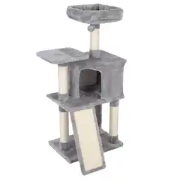 Zooplus TIAKI Shadow krabpaal, medium grijze kat aanbieding