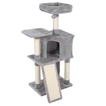 Zooplus TIAKI Shadow krabpaal, medium grijze kat aanbieding