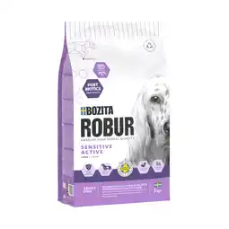 Zooplus Dubbelpak: 2x3kg Bozita Robur Sensitive Graanvrij Active Lam droogvoer voor honden aanbieding