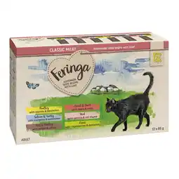 Zooplus 24x85g Maaltijdzakjes 2 x I Feringa Kattenvoer aanbieding