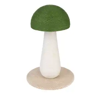 Zooplus TIAKI Nature krabpaal Paddenstoelvorm groen kat aanbieding