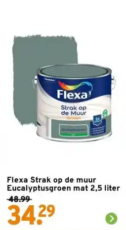 GAMMA Flexa Strak op de muur Eucalyptusgroen mat aanbieding