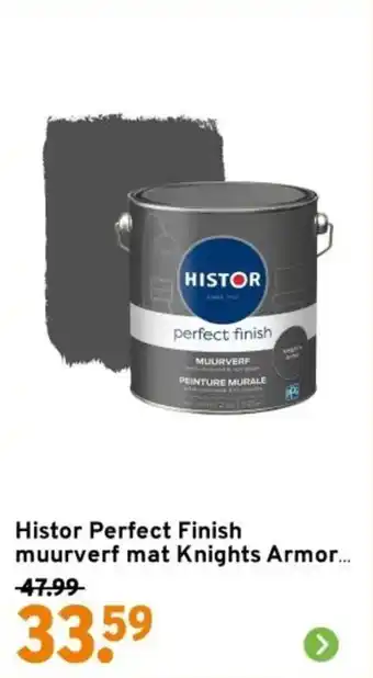 GAMMA Histor Perfect Finish muurverf mat Knights Armor aanbieding