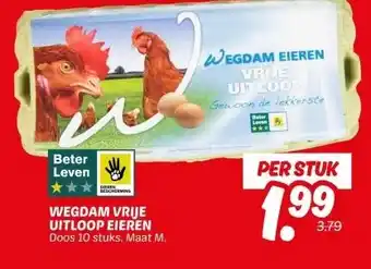 Dekamarkt WEGDAM VRIJE UITLOOP EIEREN aanbieding