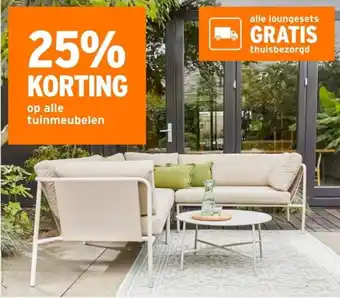 GAMMA Op alle tuinmeubelen aanbieding
