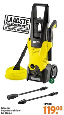 GAMMA Kärcher hogedrukreiniger K3 Home aanbieding