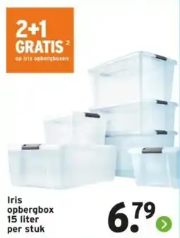 GAMMA Iris opbergbox aanbieding