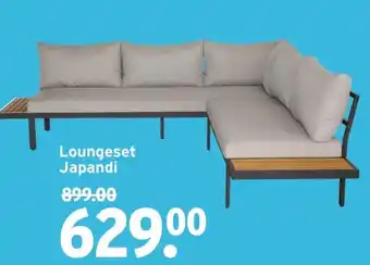GAMMA Loungeset Japandi aanbieding