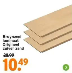 GAMMA Bruynzeel laminaat Origineel zuiver zand aanbieding