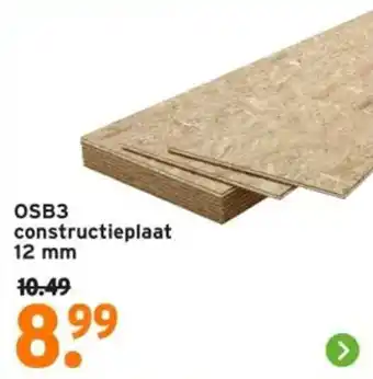 GAMMA OSB3 constructieplaat 12 mm aanbieding
