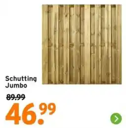 GAMMA Schutting Jumbo aanbieding