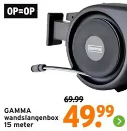 GAMMA GAMMA wandslangenbox aanbieding