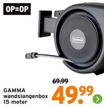 GAMMA GAMMA wandslangenbox aanbieding