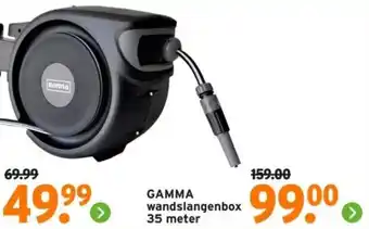 GAMMA GAMMA wandslangenbox aanbieding