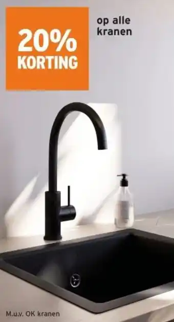 GAMMA Op alle kranen aanbieding