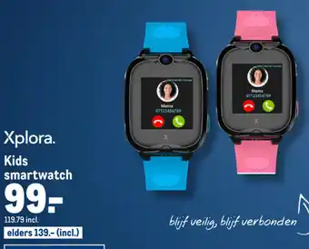 Makro Xplora Kids smartwatch aanbieding