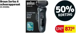 Kruidvat Braun Series 6 scheerapparaat aanbieding
