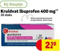 Kruidvat Kruidvat Ibuprofen aanbieding