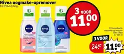 Kruidvat Nivea oogmake-up remover aanbieding