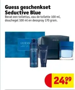 Kruidvat Guess geschenkset Seductive Blue aanbieding