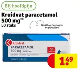 Kruidvat Kruidvat paracetamol aanbieding