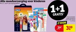 Kruidvat Alle mondverzorging voor kinderen aanbieding