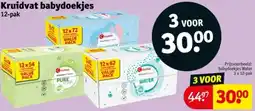 Kruidvat Kruidvat babydoekjes aanbieding
