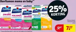 Kruidvat Davitamon mama en baby aanbieding