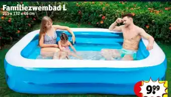 Kruidvat Familiezwembad L aanbieding
