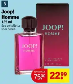 Kruidvat Joop! Homme aanbieding