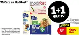 Kruidvat WeCare en Modifast aanbieding