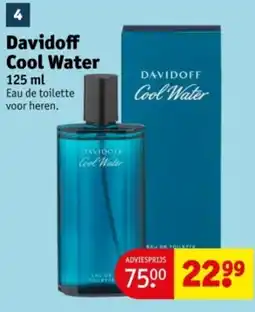 Kruidvat Davidoff Cool Water aanbieding