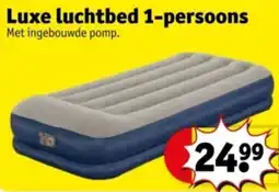 Kruidvat Luxe luchtbed 1  persoons aanbieding