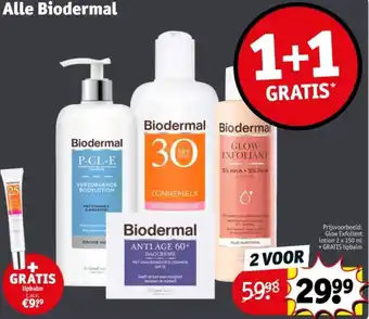 Kruidvat Alle Biodermal aanbieding