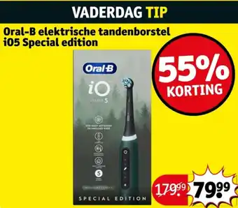 Kruidvat Oral-B elektrische tandenborstel i05 Special edition aanbieding