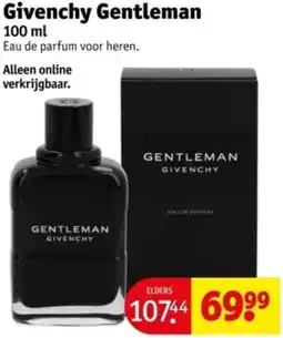 Kruidvat Givenchy Gentleman aanbieding