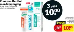 Kruidvat Elmex en Meridol mondverzorging aanbieding